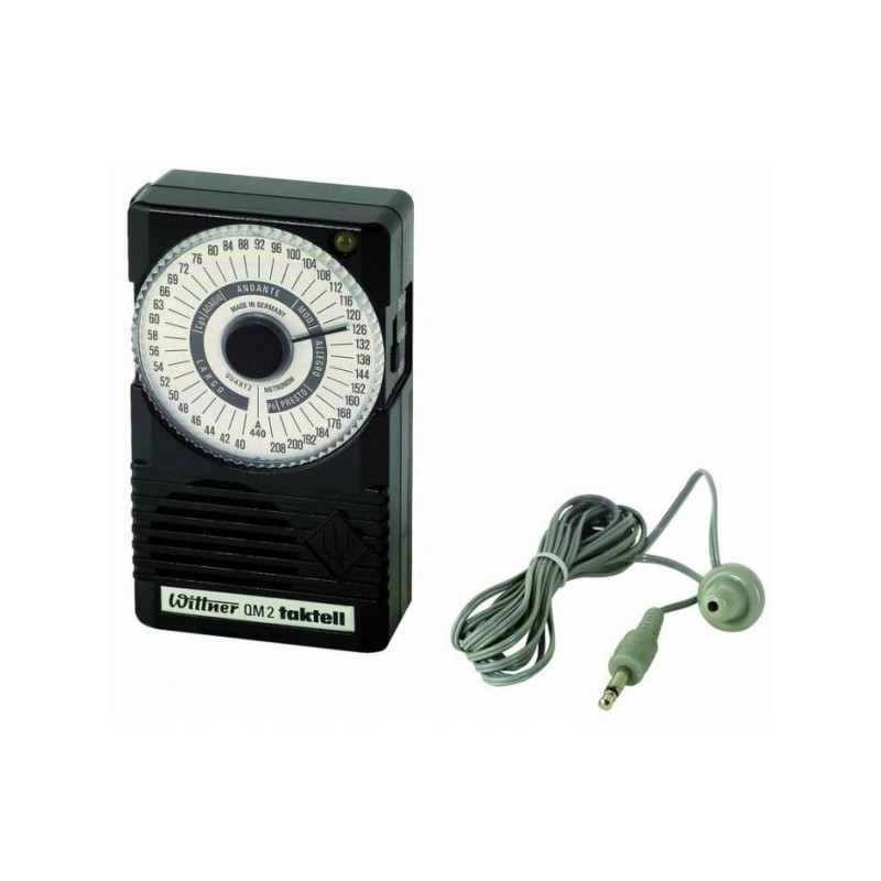 Métronome Wittner Taktell Quartz QM2 noir