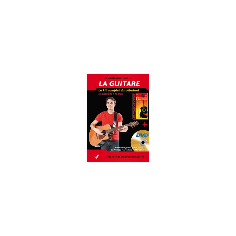 Le kit guitare débutant avec DVD