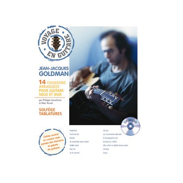 Voyage en guitare J-J Goldman + CD