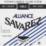 Jeu Guitare classique SAVAREZ Alliance Bleu Tension Forte