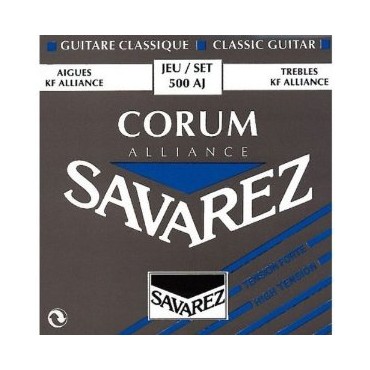 Jeu Guitare classique SAVAREZ Alliance Corum Bleu