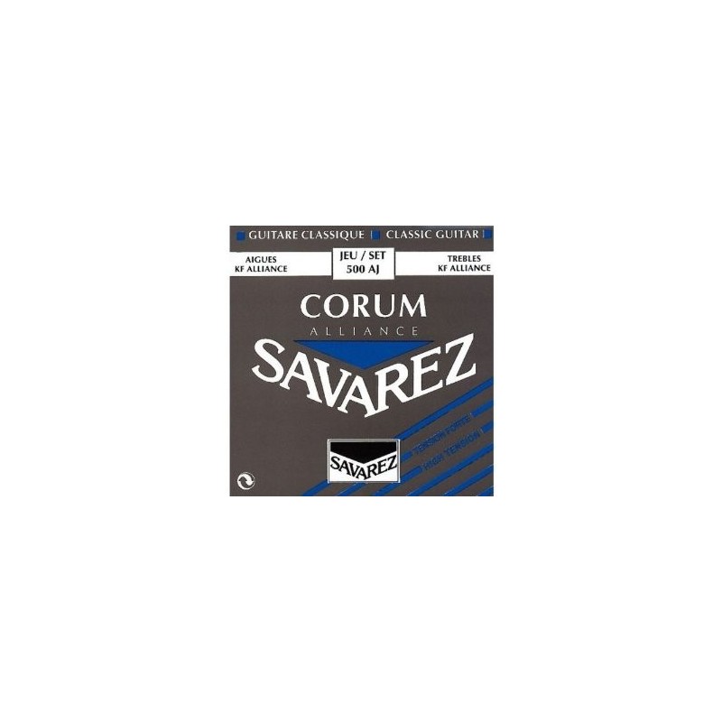 Jeu Guitare classique SAVAREZ Alliance Corum Bleu