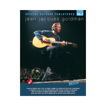 Spécial guitare tablatures : Jean-Jacques Goldman vol.2