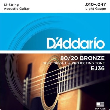 D'Addario EJ36 Tension Light