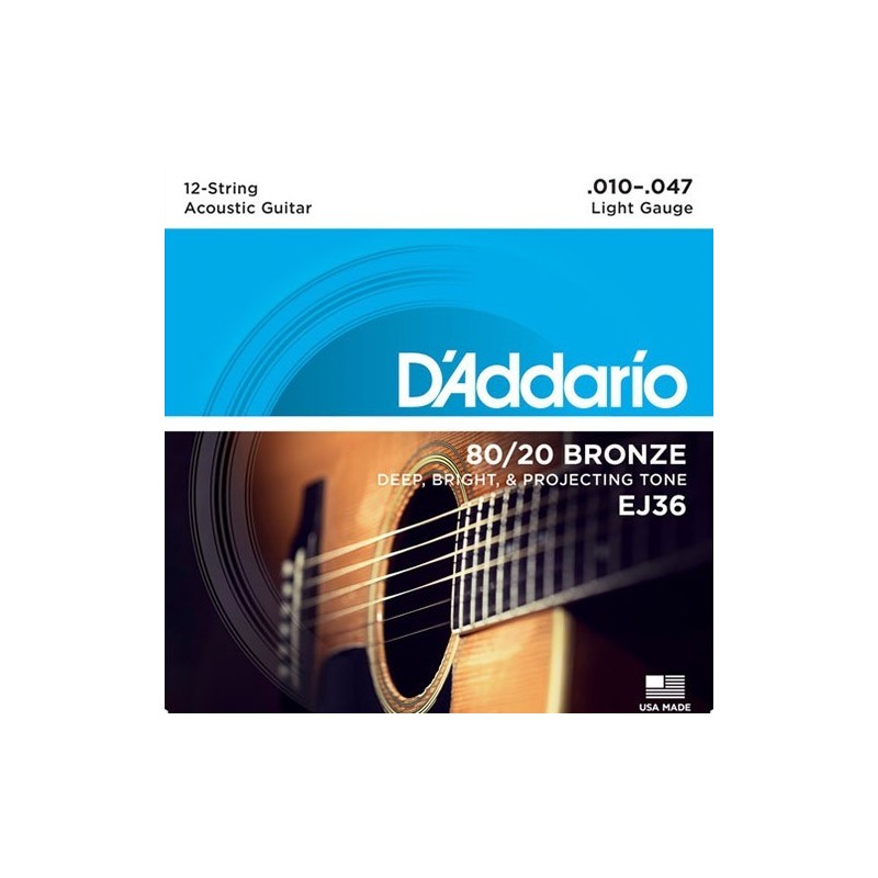 D'Addario EJ36 Tension Light