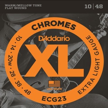 D'Addario ECG23 tension extra light