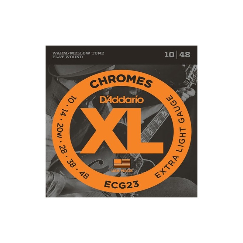 D'Addario ECG23 tension extra light
