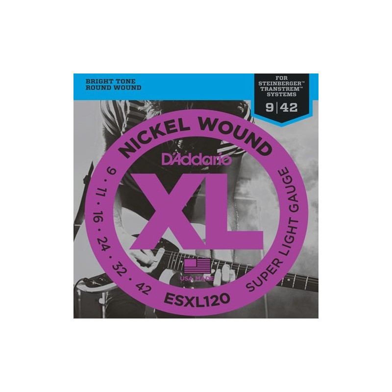 D'Addario ESXL120 Tension super light