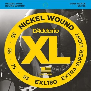 D'Addario EXL180 Tension extra super light