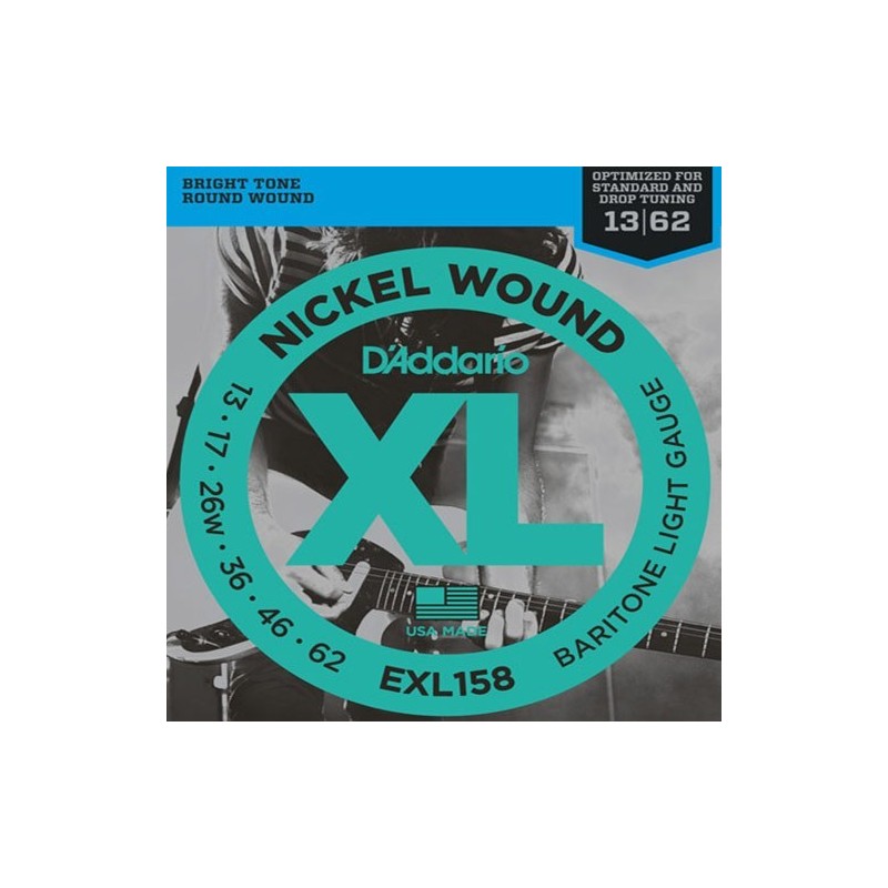 D'Addario EXL158 Tension Baritone Light
