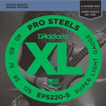 D'Addario EPS220-5 Tension Super light