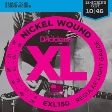 D'Addario EXL150 Tension Regular Light