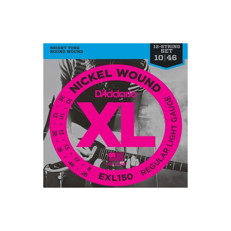 D'Addario EXL150 Tension Regular Light