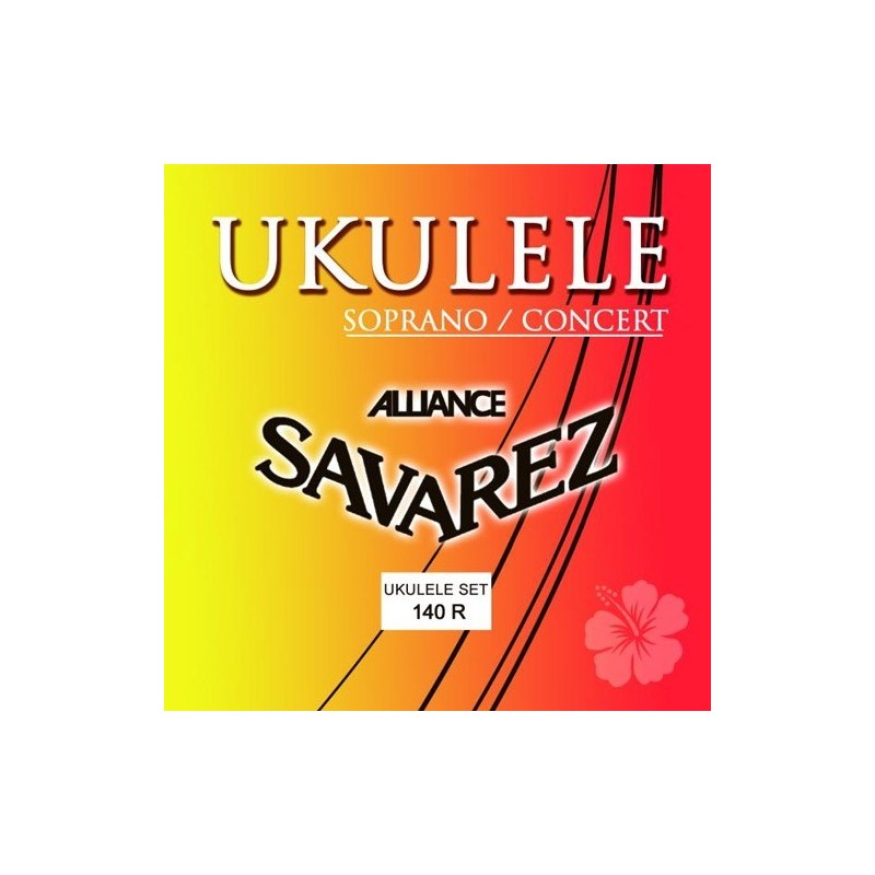 Savarez ukulélé soprano / concert 140R tension normale