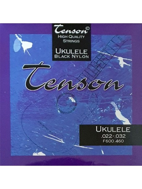 Tenson Ukulélé black nylon F600460 Soprano
