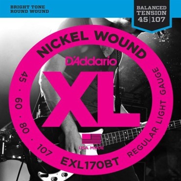 D'Addario EXL170BT Tension regular light