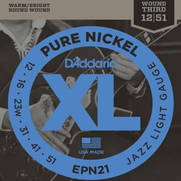 D'Addario EPN21 Tension Jazz Light
