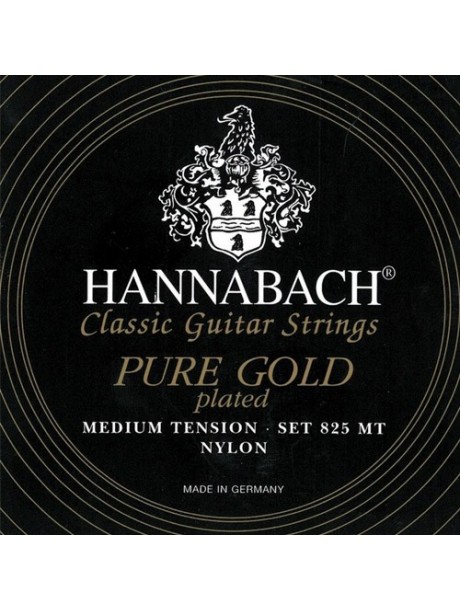 Hannabach Pure Gold 825MT medium tension
