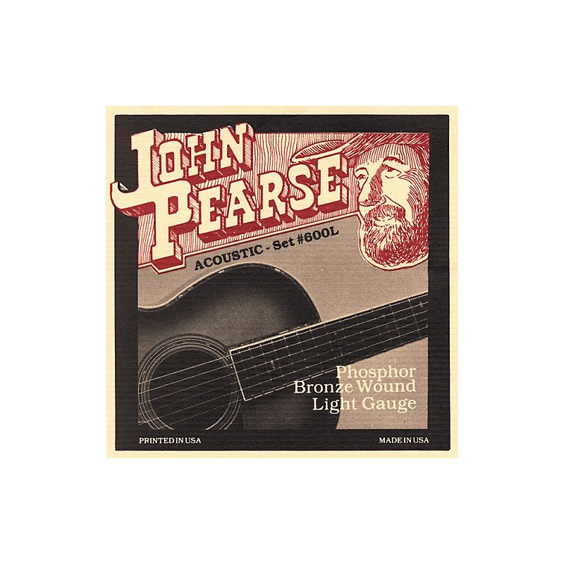 John Pearse Acoustic 600L light
