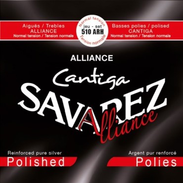 Savarez Alliance Cantiga Argent pur poli 510ARH tension normale