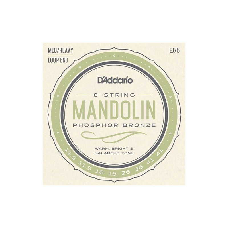 D'Addario EJ75 Tension Medium Heavy