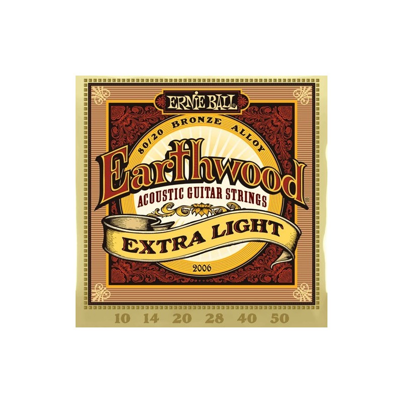 Ernie Ball Earthwood bronze 2006 extra light