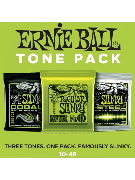 Ernie Ball Tone Pack 3 jeux différents 3331 regular slinky
