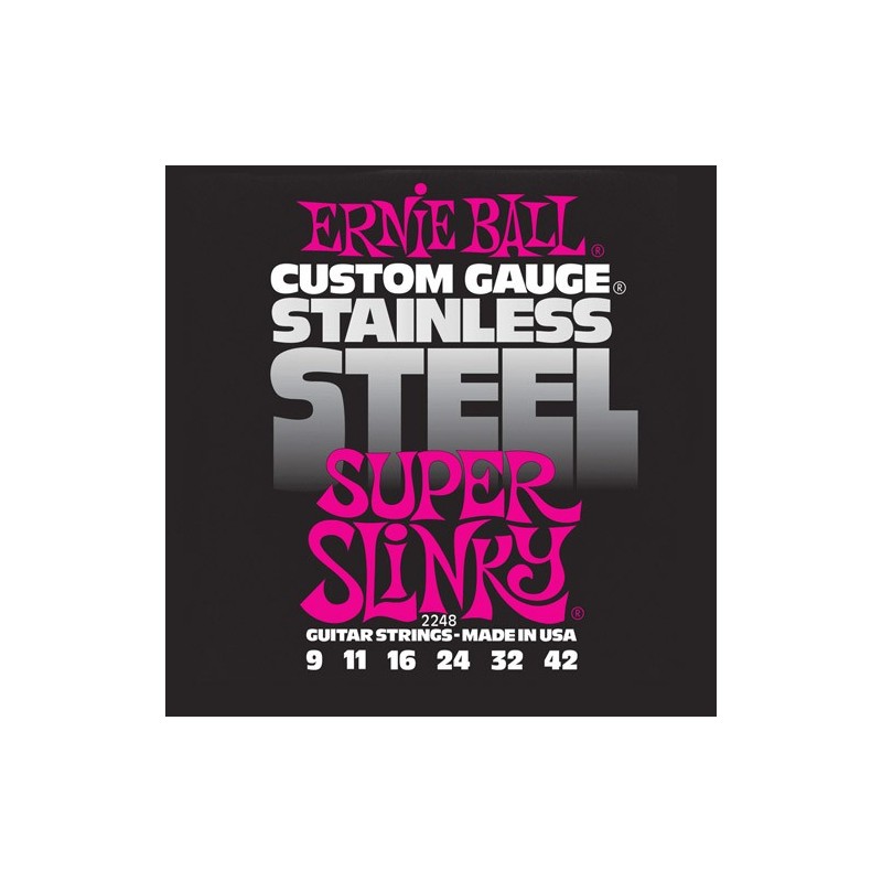 Ernie Ball Stainless Steel 2248 super light