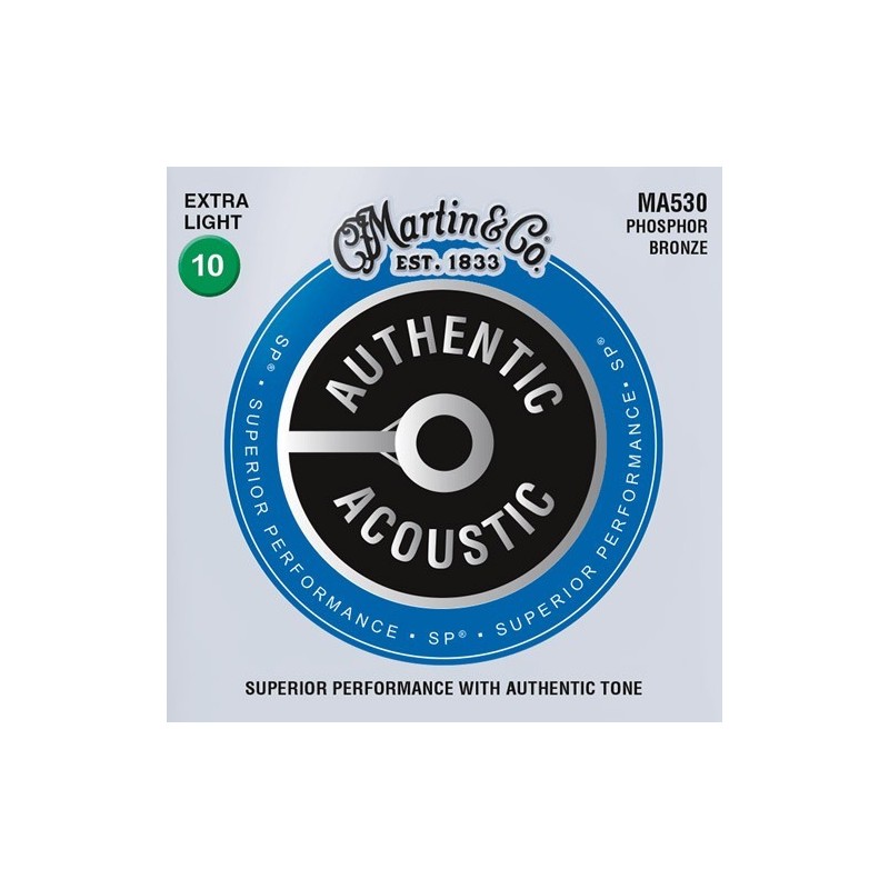 Martin Authentic SP phosphore bronze MA530 extra light