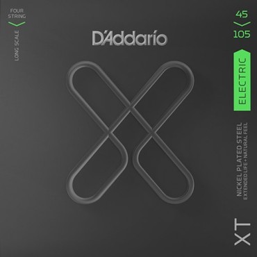 D'Addario XTB45105 Tension Light top medium bottom