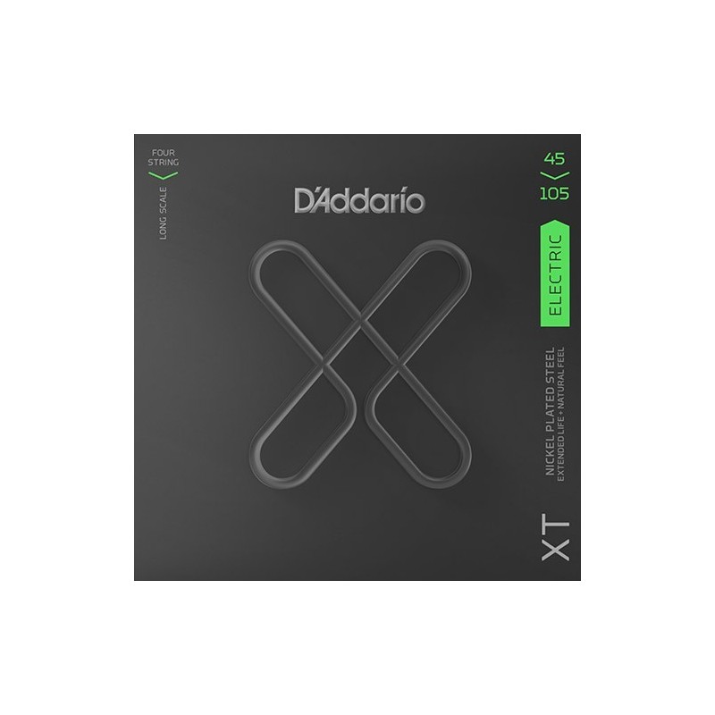 D'Addario XTB45105 Tension Light top medium bottom