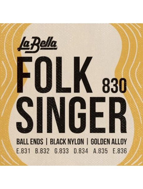 La Bella Folk Singer 830 tension normale
