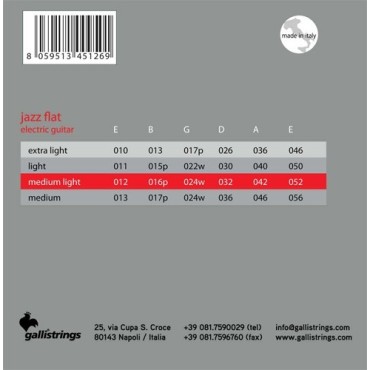 Galli Jazz flat JF1252 medium light