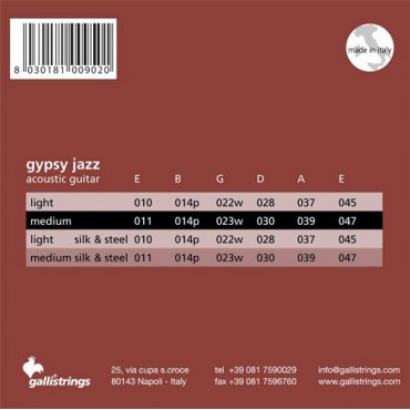 Galli Gypsy Jazz à boucle GSB11LE medium