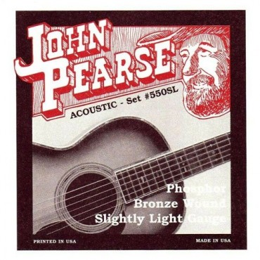 John Pearse Acoustic 550SL slightly light