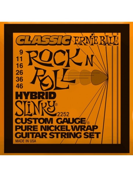Ernie Ball Classic Rock'n'Roll 2252 hybride