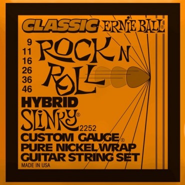 Ernie Ball Classic Rock'n'Roll 2252 hybride
