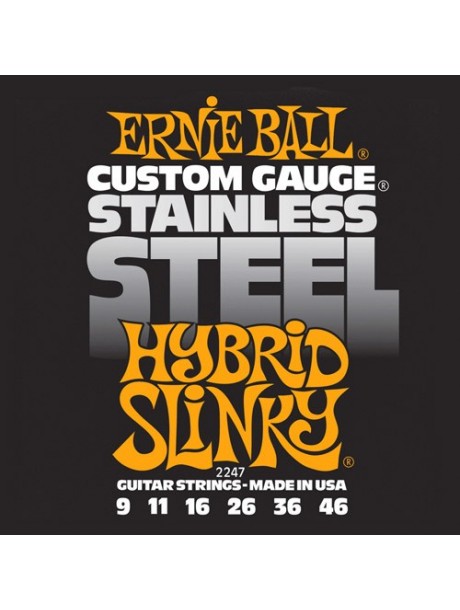 Ernie Ball Stainless Steel 2247 Hybride