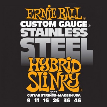 Ernie Ball Stainless Steel 2247 Hybride