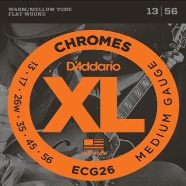 D'Addario ECG26 tension medium