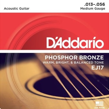 D'Addario EJ17 tension medium
