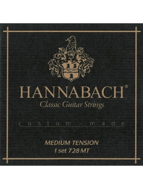 Hannabach Custom Made 728MT medium tension
