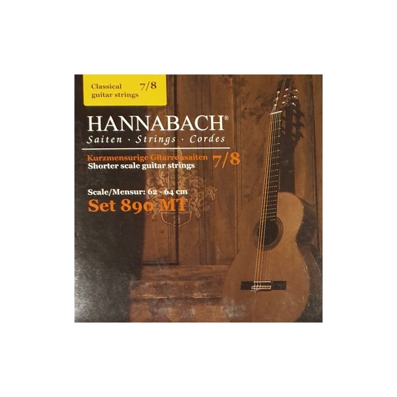 Hannabach 890MT taille 7/8 medium tension