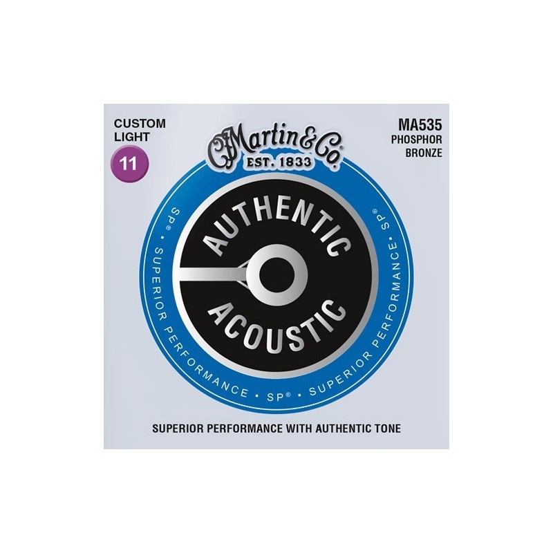 Martin Authentic SP phosphore bronze MA535 custom light