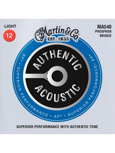 Martin Authentic SP phosphore bronze MA540 light