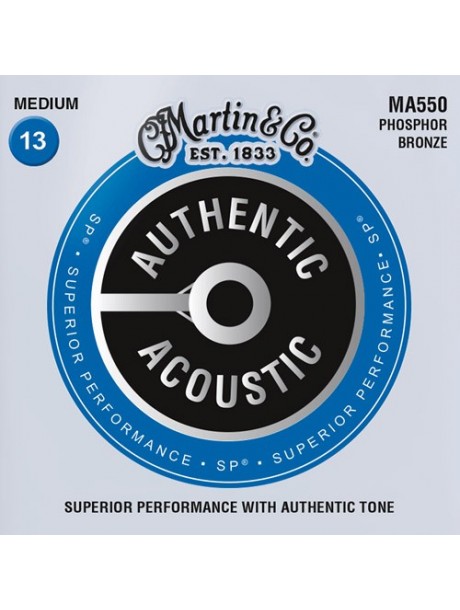 Martin Authentic SP phosphore bronze MA550 medium