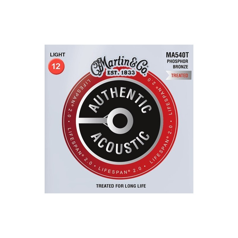Martin Authentic Treated phosphore bronze MA540T light