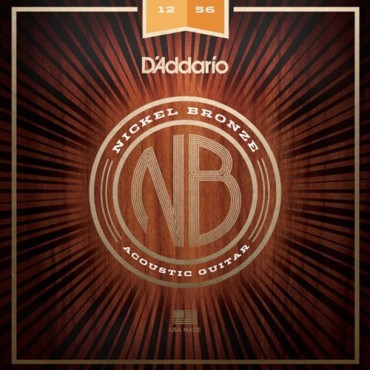 D'Addario NB1256 Tension Light top medium bottom