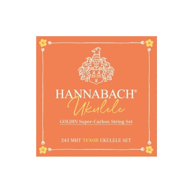 Hannabach Ukulélé Ténor Goldin Carbon 243MHT