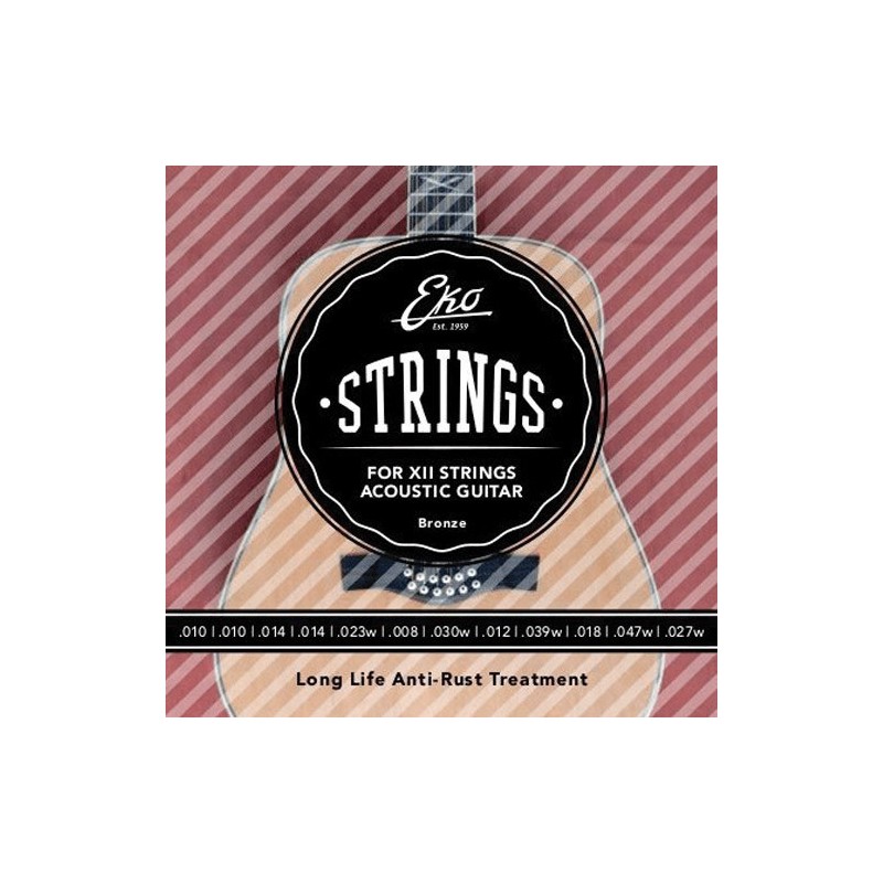 Eko Acoustic Bronze 12 cordes ACB1047L-12 light